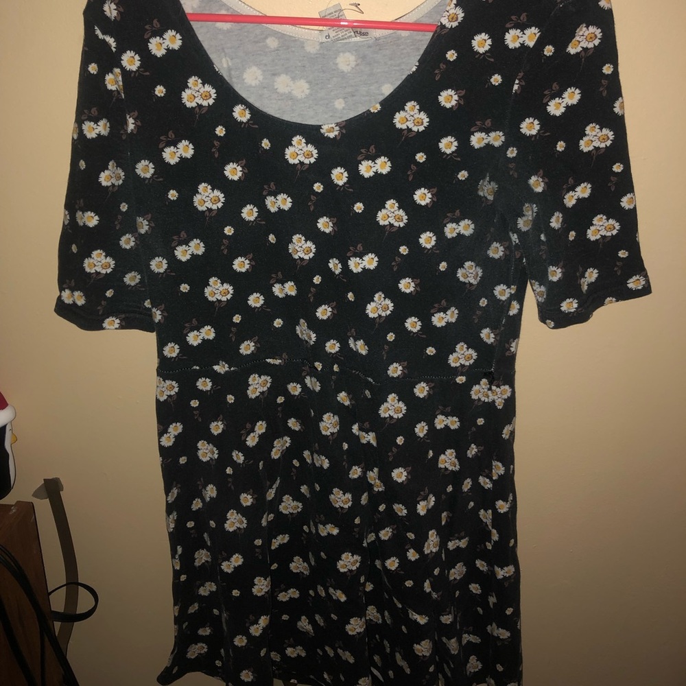 Floral T-shirt dress
